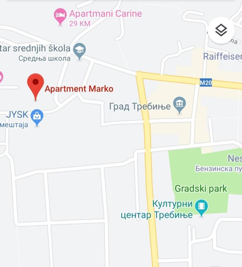 Apartment Marko Требинье Экстерьер фото